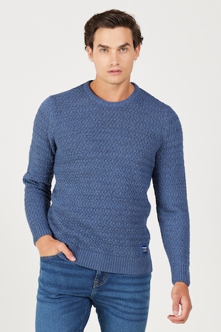 Wrangler Erkek Kazak W232580410 Lacivert