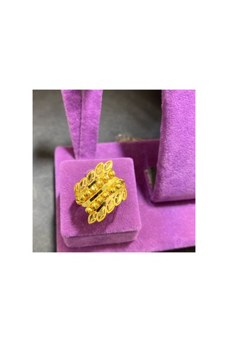 22 Ayar Altın Yüzük Başak Serisi 4.18gr - Y01134