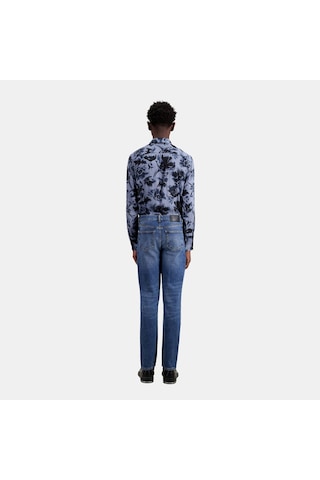 The Kooples Erkek Slim Fit Mavi Jean