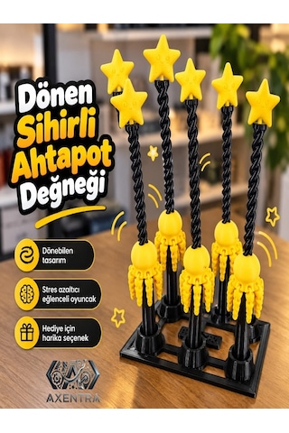 Sihirli Dönen Ahtapot Çubuğu Sihirli Dönen Ahtapot Çubuğu