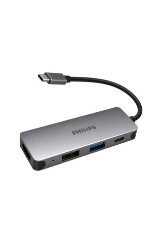 Philips Swr1607g/93 Type-c 4'ü 1 Arada Çok Fonksiyonlu Dönüştürücü Hub-217379