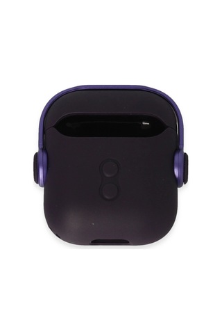 Apple, Uyumlu AirPods 2 2.nesil Cool Kılıf - Derin Mor