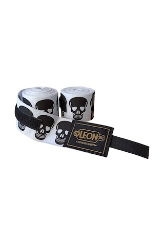 Leon Big Skulls Kuru Kafa 5 Metre Boks Bandajı