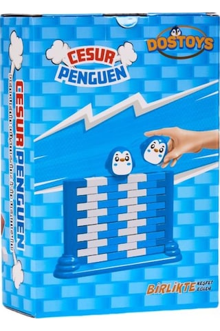 Dostoys Cesur Penguen Denge Oyunu 2 Kişilik 3 Yaş Üstü Xs977-150