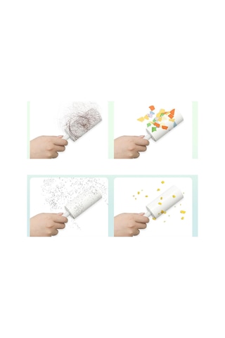 Pribor Kedi Köpek Tüy Toz Toplayıcı Yedek Rulo 480 Yaprak 60x8 Sadece Rulo