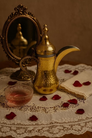 Dövme El Yapımı Mırra Cezve 21 Cm