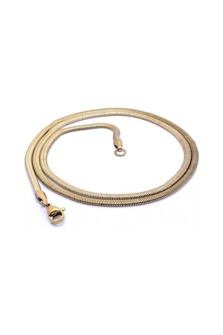 Fm İtalyan Çelik Kolye 1,5mm X 3mm 3183cek051 Sarı