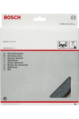 Bosch 200x25x32 mm 46 K GSM 200/D SiC Taşlama Zımpara Diski - 2608600106
