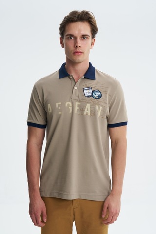 AR-MA Arma Erkek Regular Fit Likralı Pike Polo Yaka Tişört Y27374308601 001
