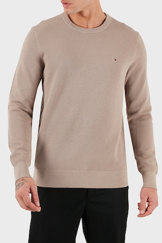 Tommy Hilfiger Erkek Kazak Mw0mw36347 Afe Bej Bej