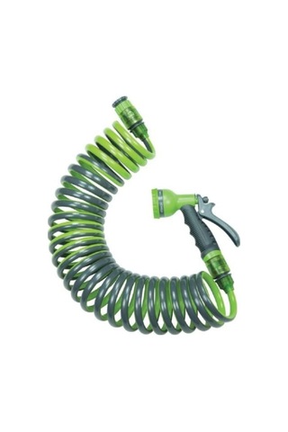 Daye 5908 Bahçe Sulama İçin Spiral Hortum Seti 7.5 Metre