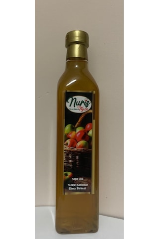 Nuriş Teyze Organik Elma Sirkesi 500 ML