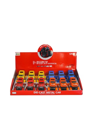 02062-fy6018g-12d Çek Bırak Metal Araba -asya Oyuncak