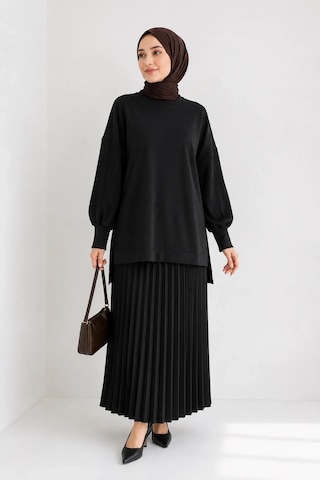 Nuss Triko Tunik Siyah 116