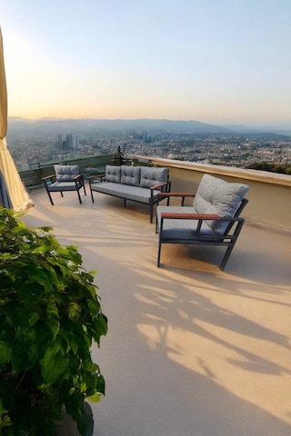 Pimango Pi Elize Bahçe Ve Balkon Mobilyası 3+1+1 Gri