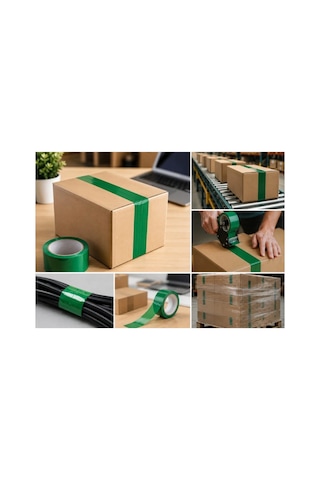 Yeşil Koli Bandı 45 Mm 100 Mt 6 Adet Diğer Yeşil Koli Bandı 45 Mm 100 Mt 6 Adet Diğer