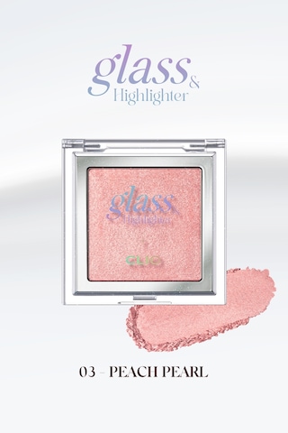 Clıo Glass & Highlighter 03 Peach Pearl