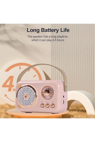 M4 Retro Bluetooth Hoparlör