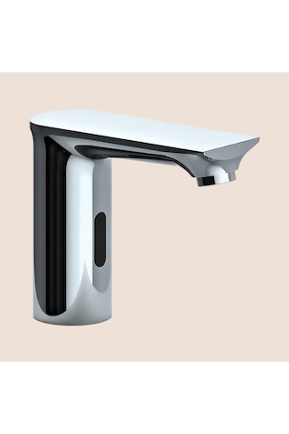 Fildişi Fotoselli Lavabo Bataryası - Çift Girişli
