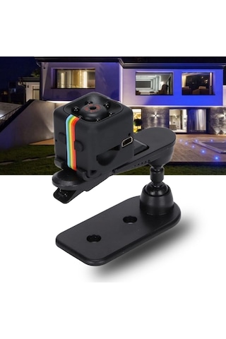 Go İthalat Mini Boy Küp Tipi Gece Görüşlü Hd Kaliteli Güvenlik Kamerası
