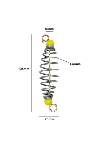 10.5 Cm Uzunlukta Çift Boncuklu Süper Avcı Kolay Hamur Tutan Sazan Yayı
