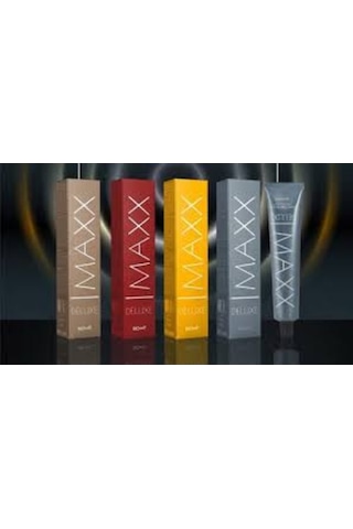 Maxx Deluxe Krem Saç Boyası Tüm Renkler ( ( 100 Ml ))