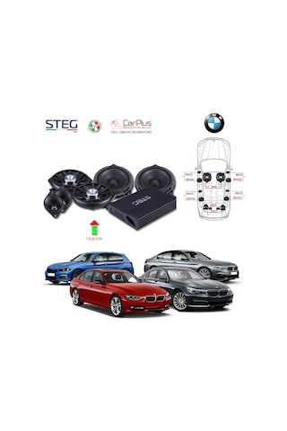 Bmw 1 / 3 / 5 / 7 Serilerine Özel Steg Full Ses Sistemi Paketi