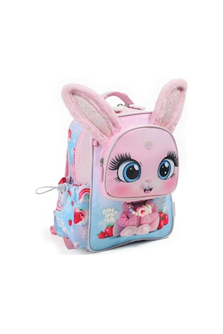 Chımola Bunny Sırt Çantası 12" Çok Renkli