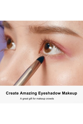 Vkemall Doğal At Kılı Göz Fırçası Seti - 7 Parça, Taşınabilir, Yüksek Kalite Ahşap Sap, Çeşitli Renk Seçenekleri