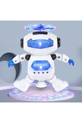 Dans Eden Robot Pervaneli Sesli Işıklı 20 Cm