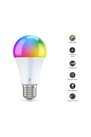5'li Akıllı Ampul Seti Renkli