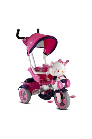 Öykü Bebek Dünyası Ketty 3 Teker Itmeli Pembe Pembe