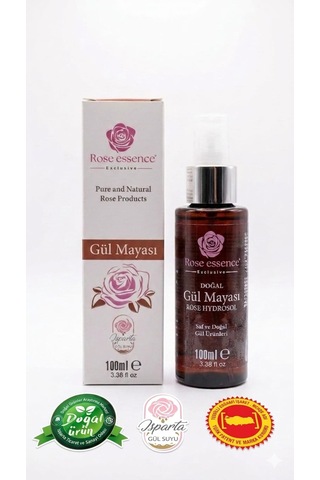 Gül Mayası 100 Ml % 100 Doğal Gül Hidrosolü Ferahlatıcı Cilt Bakımı