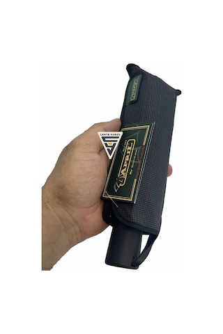 April A-210g A4 Süper Mini 8 Telli Tam Otomatik Şemsiye Siyah