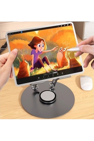 Createtech Ambition İpad Uyumlu Boyama Oyunu Seti, 360 Dönen Küçük Boyama Makinesi