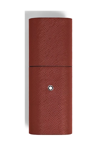 Montblanc Sartorial Deri 2li Kalemlik 223127 Kırmızı
