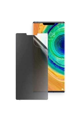 Mate 30 Pro Uyumlu Ön Yüzey Hayalet Privacy Hidrojel Ekran Koruyucu