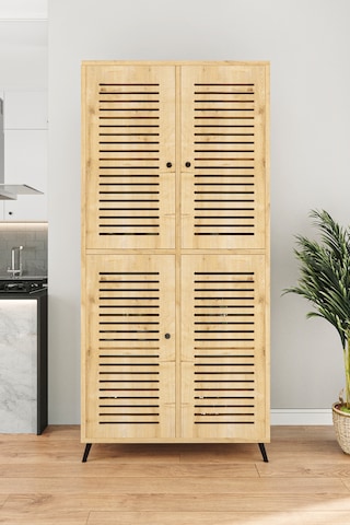 Enwood Deneb Mdf Safirmeşe 4 K Panjur Kapak Ahşap Ayaklı Kiler