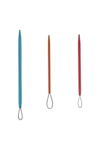 Knit Pro 2016 Yün İğnesi 3 Parçalı Set 2,25 2,75 Ve 3,25 Mm Kalınlık