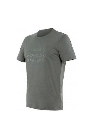 Dainese Racing Service Kısa Kol Tshirt Gri