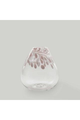 Linens Splashed 17x17x19 Cm Vazo Pudra