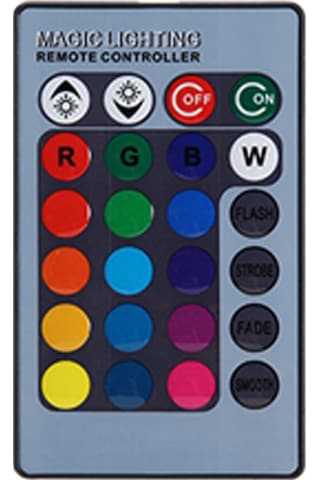 Yaozixa Alüminyum Ktv Bar Dekorasyon Işığında Uyumlu 3w Led Duvar Lambası, Kumandalı Fonksiyonlu Renkli Atmosfer Oluşturucu Diğer