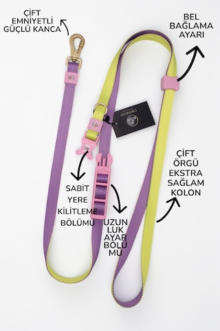 Caramelos Hands-free Eller Serbest Gezdirme Kayışı 2 Cm- Çok Fonksiyonlu- Çift Emniyet Kancalı- Lüks Seri Ls