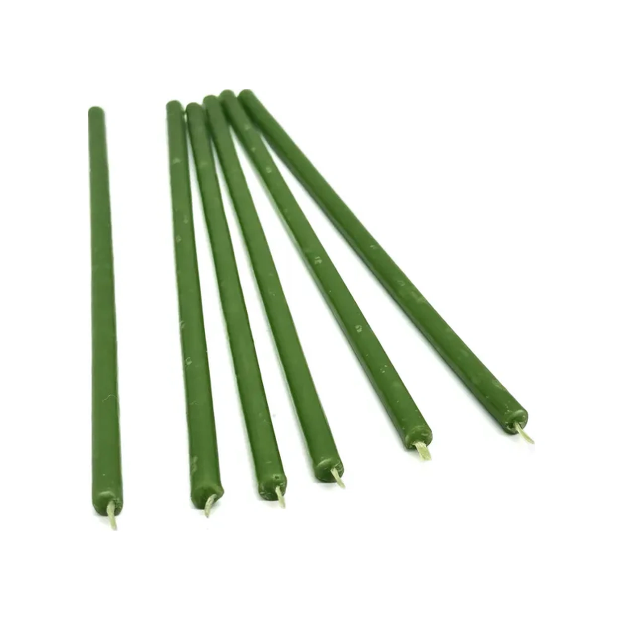 Nizegorodskie Sveci - Zavod Veresk Diyevskie Balmumu Yeşil Mumları 100 18797731 Yeşil