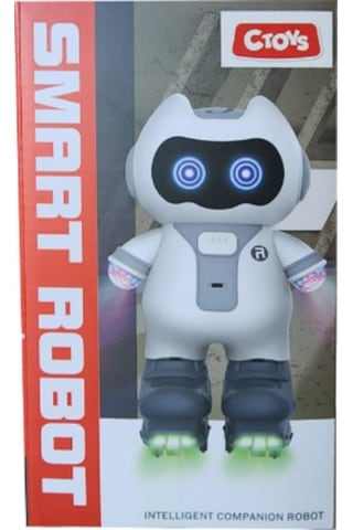 Ctoy 6678-9 Işıklı Ve Sesli Kayarak Dans Eden Robot