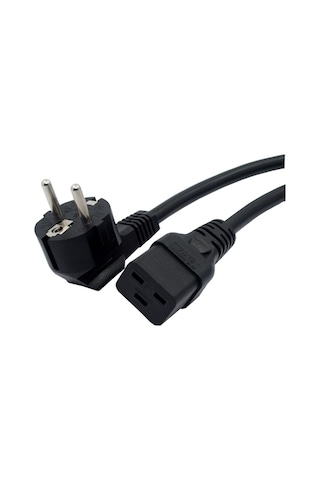 Power Kablo - 3X1.5 Mm - C19 - 2 Metre Power Kablo - 3X1.5 Mm - C19 - 2 Metre