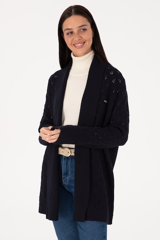 U.s. Polo Assn. Kadın Lacivert Hırka Triko 50314183-vr033 Lacıvert