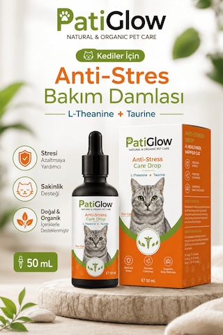 Patiglow Kedi Anti-stres Damla