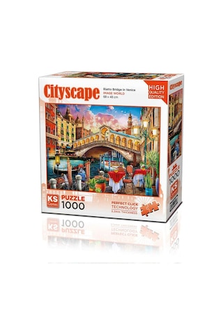 Ks Games Puzzle Riatto Bridge İn Venice 1000 Parça