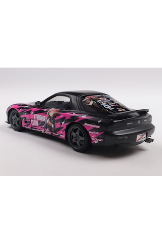 1:18 Solido 1999 Mazda Rx7 Fd3 Rs Solido Works Itasha Club Model Araba